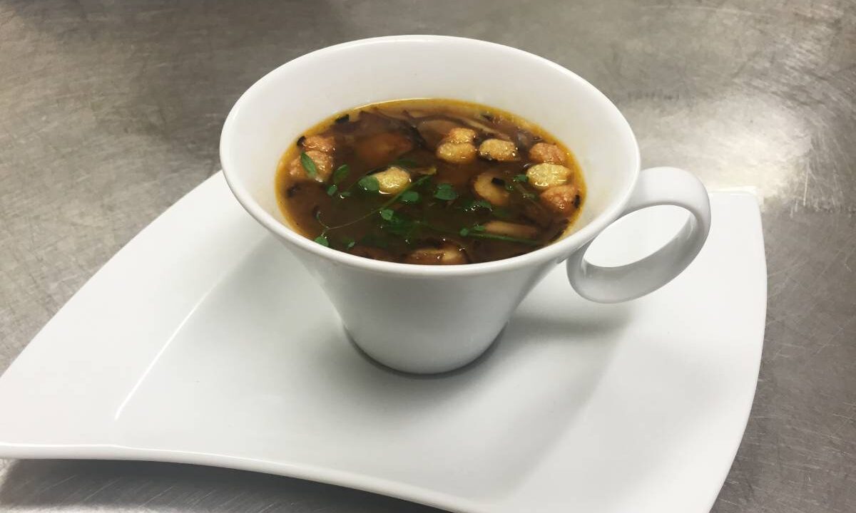 Dubbelgetrokken wildbouillon