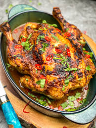 Thai geroosterd poussin kippetje