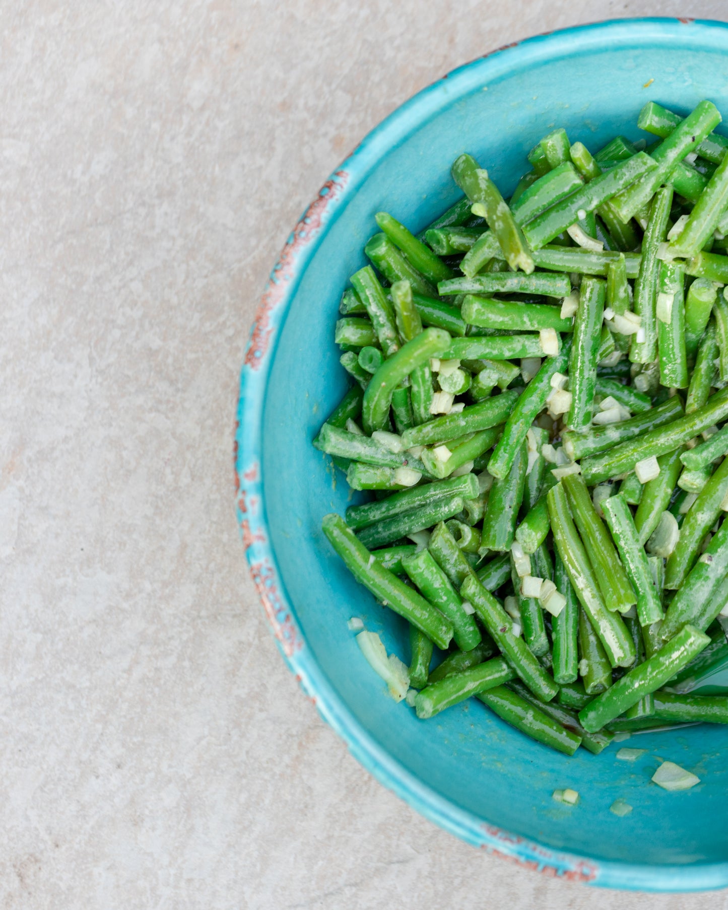 Franse boontjes: sperziebonen met knoflook & room