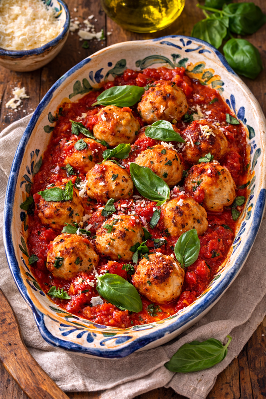 Polpette di pollo, Italiaanse gehaktballetjes van kip