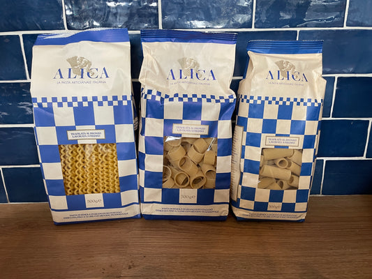 ALICA Pasta: diverse soorten, die je niet snel in de supermarkt zal treffen