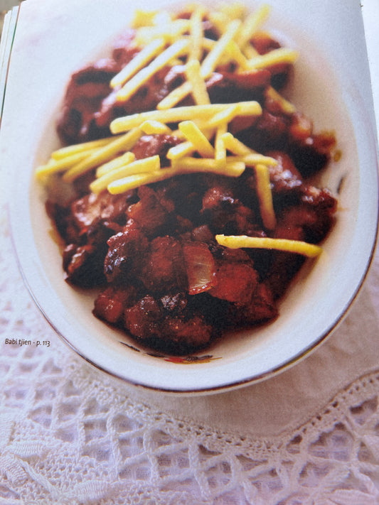 Babi Tjien: varkensvlees met ketjapsaus