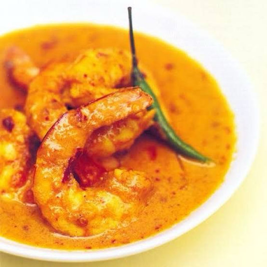 Gamba's in geurige kokossaus