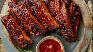 Huisgemaakte Sticky Spareribs (per portie)