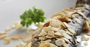 Vers uit de diepvries: Truite aux amandes", in roomboter gebakken forel met gebrande amandelen